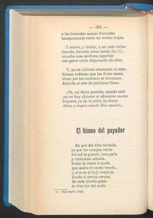 El himno del payador