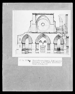 Mont-Notre-Dame, Kollegiatskirche