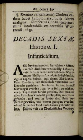 Decadis Sextæ