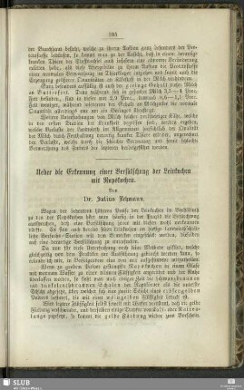 Ueber die Erkennung einer Verfälschung der Leinkuchen mit Rapskuchen