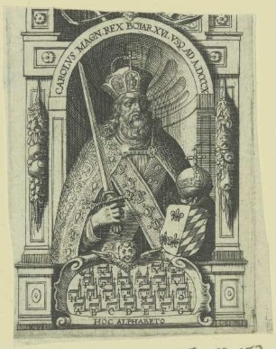 Bildnis des Carolvs Magn.