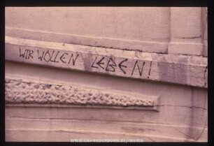 WIR WOLLEN LEBEN!