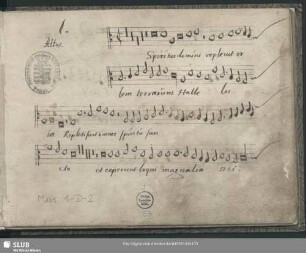Jean Mouton: Spiritus Domini replevit orbem terrarum