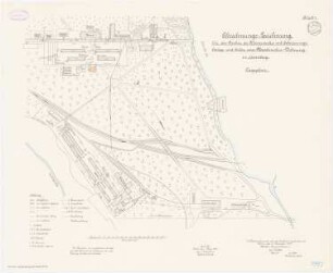 Kaserne (Garnison), Sperenberg: Lageplan 1:1000