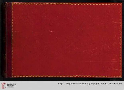 Stammbuch Karl Gottfried Nadler