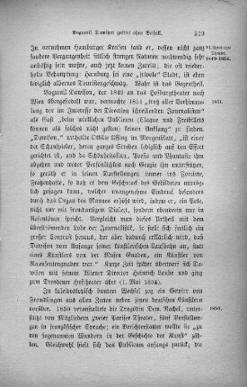 Bogumil Dawison gastirt ohne Beifall.