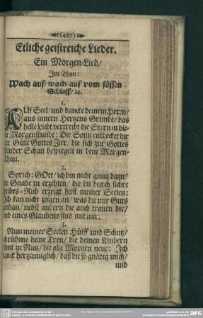 Etliche geistreiche Lieder