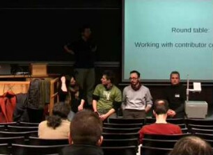 Working with contributor communities round table