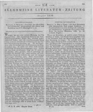 Schnabel, J. G.: Die Insel Felsenburg oder wunderliche Fata einiger Seefahrer. Eine Geschichte aus dem Anfange des achtzehnten Jahrhunderts. Bdchen. 1-6. Eingel. von L. Tieck. Breslau: Max 1828