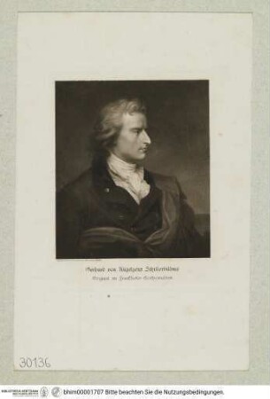 Porträt des Friedrich von Schiller