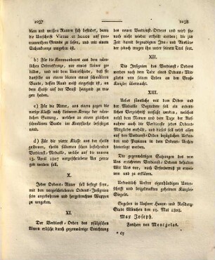 Geseze des Königlichen Zivil-Verdienst-Ordens der Baierischen Krone