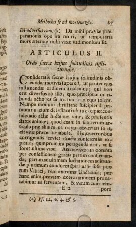 67-103, Articulus II