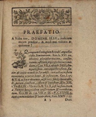 Dissertatio inauguralis iuridica, de coniugalis debiti praestatione : Germanice: von der Leistung der Ehelichen Pflicht ; D. XXV. Iunii, M D CC VI