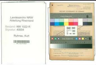 Entnazifizierung Kurt Ruhnau , geb. 04.08.1903 (Bahninspektor)