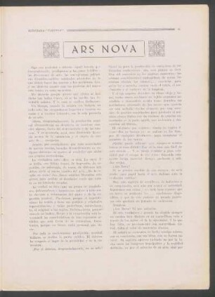 Ars nova