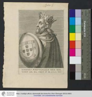 Ioannes Portvgalliæ Rex XIII.