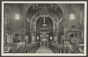 Ansichtskarte Liebfrauenkirche, Altarbereich, Wrangelstraße 50 [2/2]