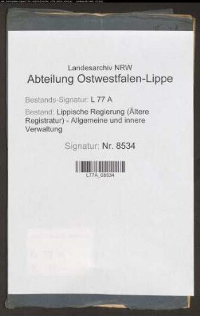Straßenbau.- Straßenzug V.- Distrikt 7b Horn bis Schmedissen