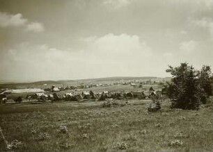 Zinnwald-Georgenfeld, Blick von Westen, im Vordergrund: Georgenfeld