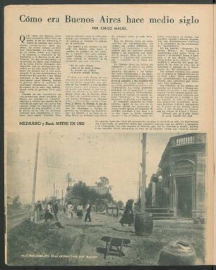 Cómo era Buenos Aires hace medio siglo