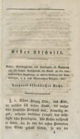 Mündensches Stadt-Recht.