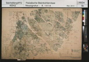 Schedewitz, Oberhohndorf, Bockwa und Reinsdorf, Baue auf dem Zachkohlenflöz, südlicher Teil (mit Nachbringungen)