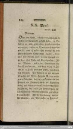 XIX. Brief. den 30. Sept.