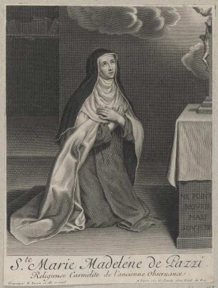 Bildnis des Marie Madeléne de Pazzi