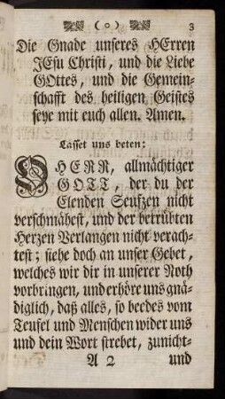 3--4, Lasset uns beten:...