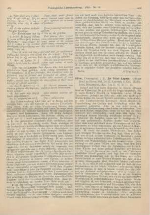 406-409 [Rezension] Röhm, J. B., Zur Tetzel-Legende. Offener Brief an G. Kawerau in Kiel