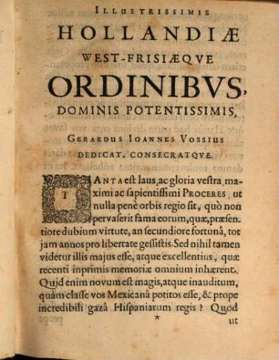 Gerardi Ioannis Vossi[i] Commentariorum Rhetoricorum, Sive Oratoriarum Institutionum Libri sex. 1