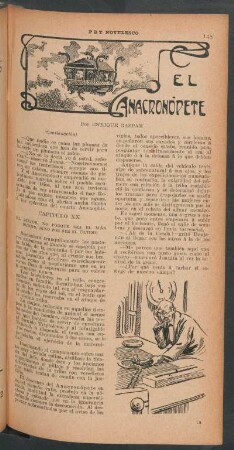 El anacronópete - (Continuación) : PBT novelesco
