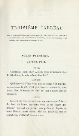 Troisième Tableau