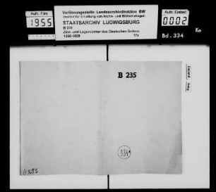 Kommende Heilbronn: Auszug aus dem Lagerbuch zu Degmarn