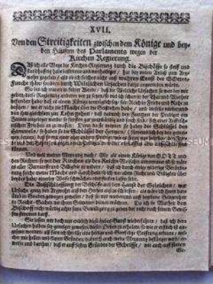 Autobiographie des Englischen Königs Charls I.