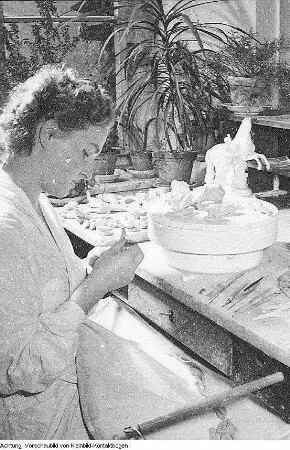 Meißen. VEB Staatliche Porzellanmanufaktur Meißen, 1950