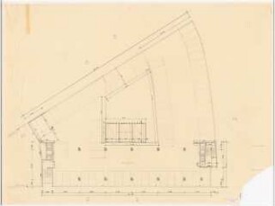 Geschäftshaus Joachimstaler Straße 43/44 (Dortmunder Union), Berlin-Charlottenburg: Grundriss [2. OG] 1:100
