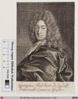 Bildnis Georg Melchior Ludolf (1712 von)