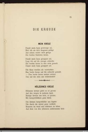 Die Kreuze / Paul Gérardy