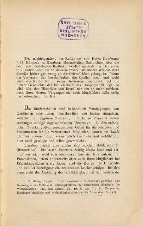 Hansische Geschichtsblätter : = Hanseatic history review. 17 = Bd. 6. 1888. - 1890