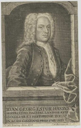 Bildnis des Ioan Georg Estor