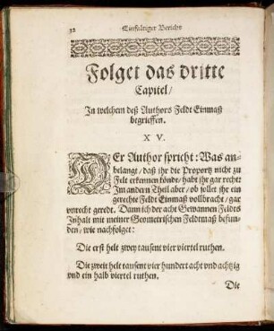Folget das dritte Capitel.