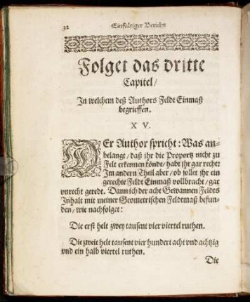 Folget das dritte Capitel.