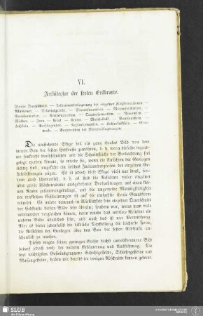VI. Architektur der festen Erdkruste