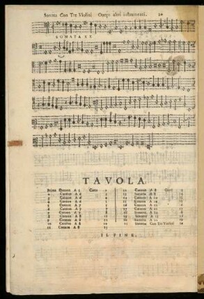 Sonata XX (Con Tre Violini).