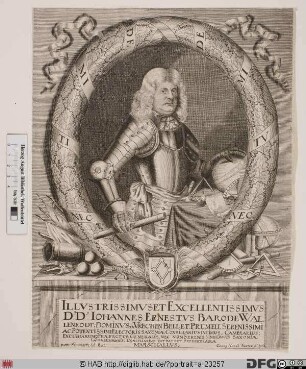 Bildnis Johann Ernst Frhr. von Wallenrodt