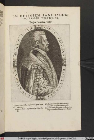 [Bildnis Jean Jaques Boissard]