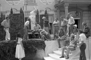 Schlossfestspiele Ettlingen. Proben für die Neuinszenierung "Ein Sommernachtstraum"