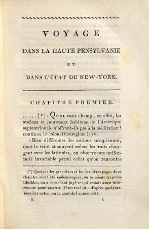 Voyage dans la haute Pensylvanie et dans l'état de New-York, 1