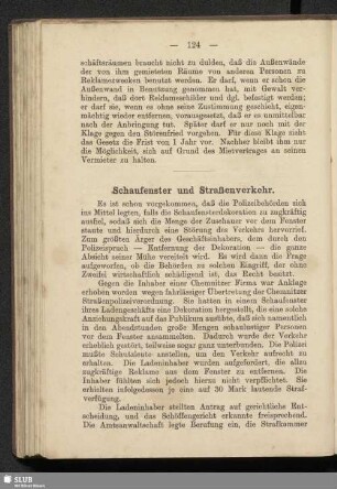 Schaufenster und Straßenverkehr